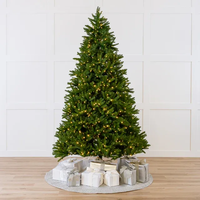 Telluride Fir Slim Tree Pre-Lit Warm White LED Lights