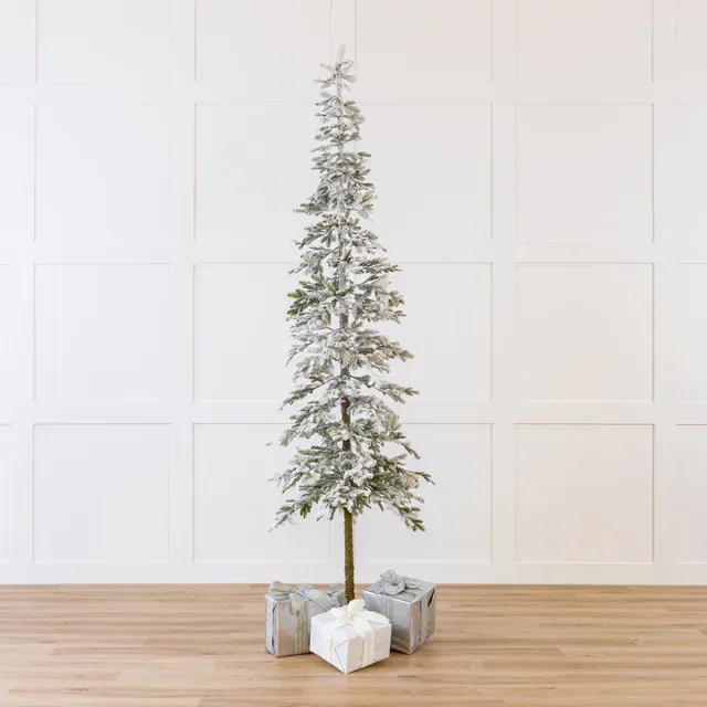 Alpine Fir Snowy Tree Unlit