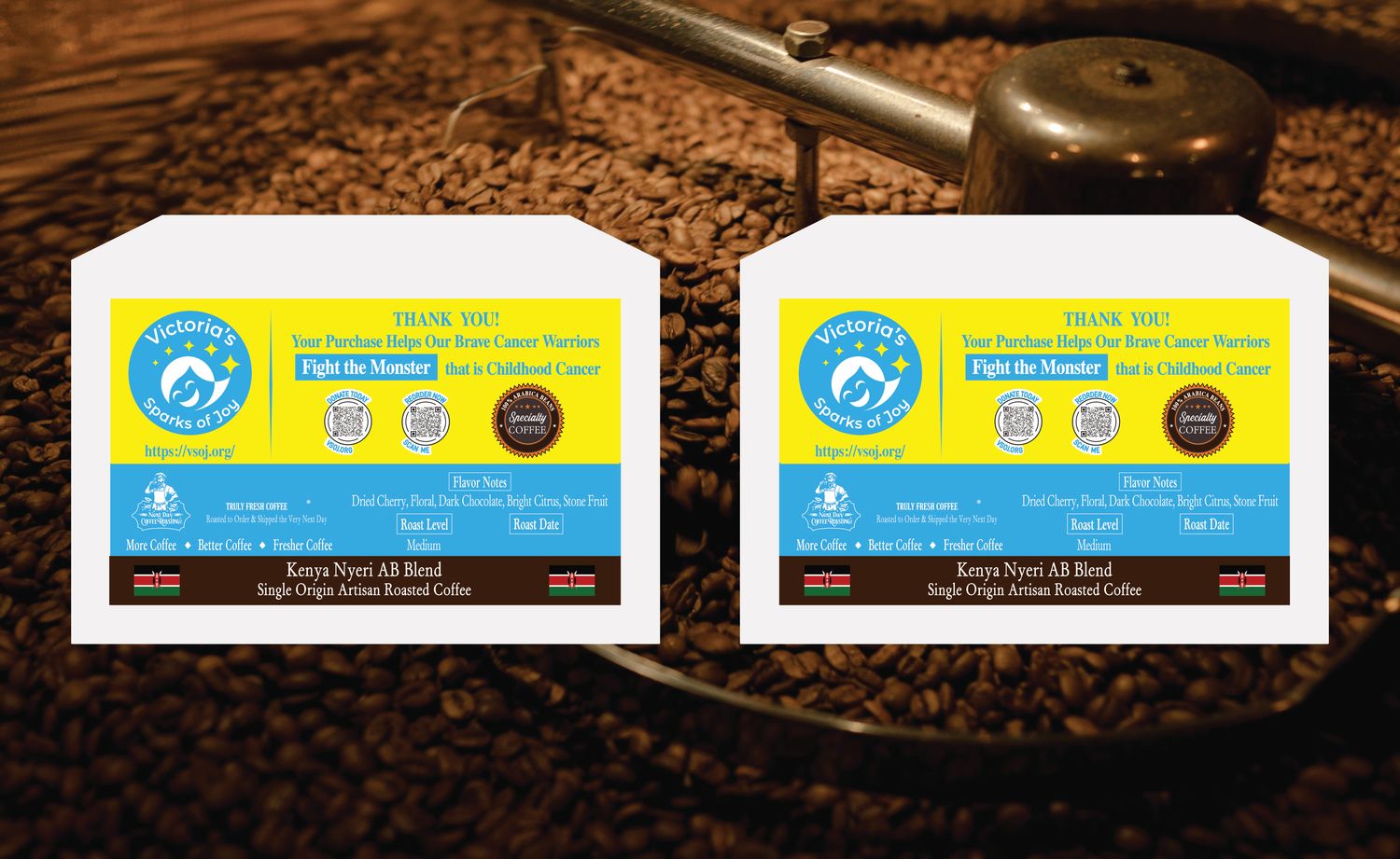 Kenya - Nyeri AB Blend, Single Origin Arabica Coffee - 24 Count (2 - 12 Count Boxes) SingleServe K-Cup® Compatible Pods