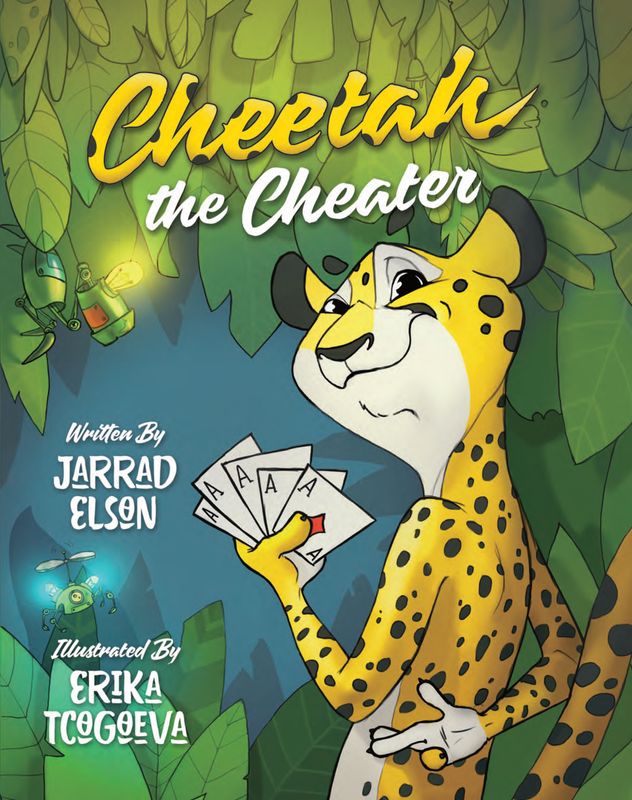 Cheetah the Cheater - hardcover book