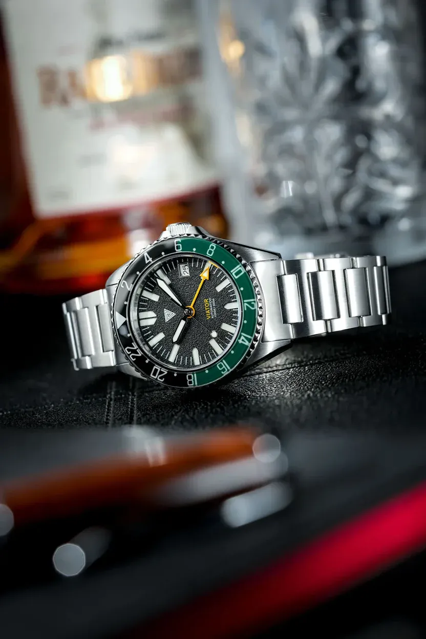 VERTIGO VIATOR GMT II NERO