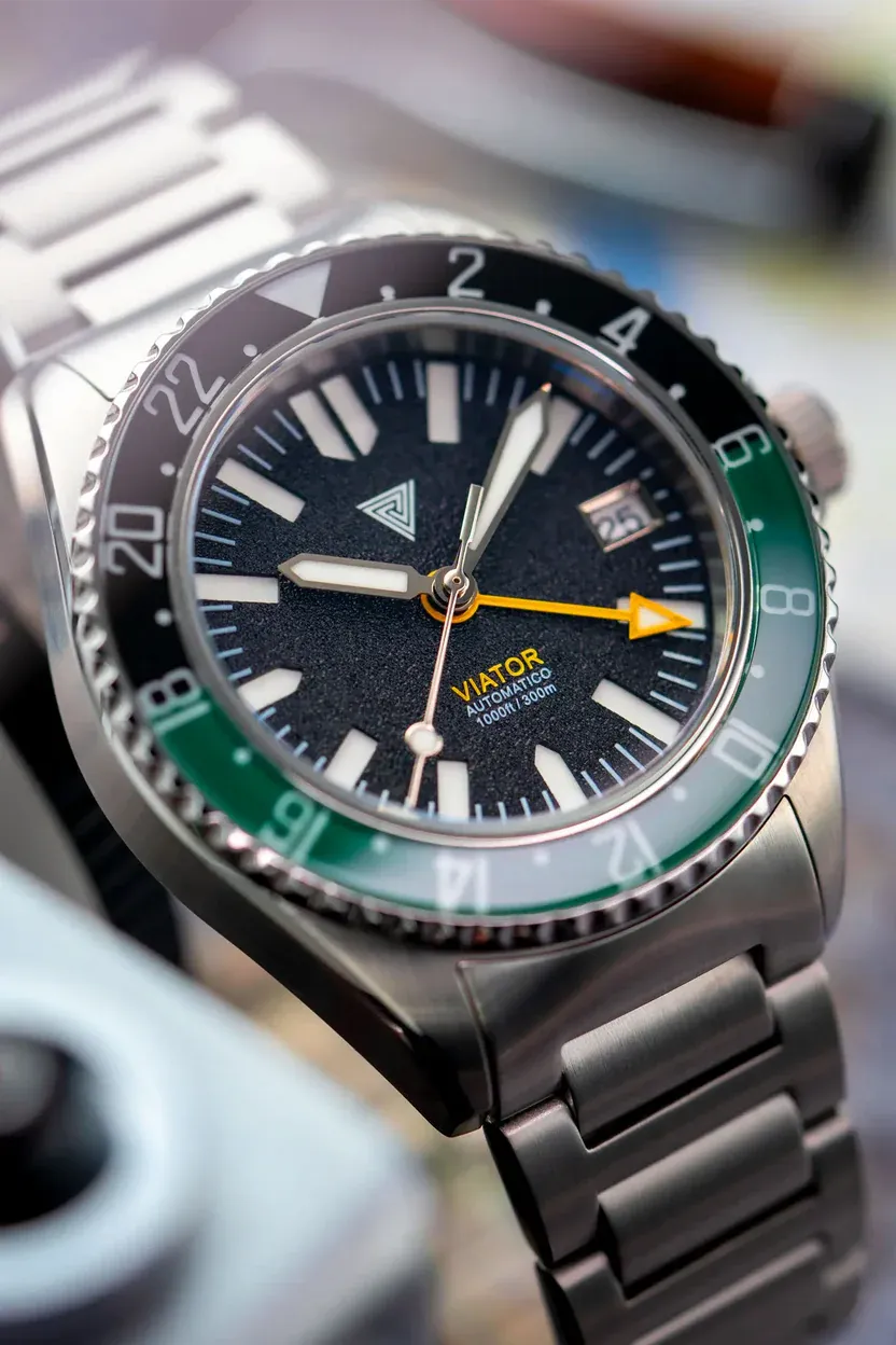 VERTIGO VIATOR GMT II NERO