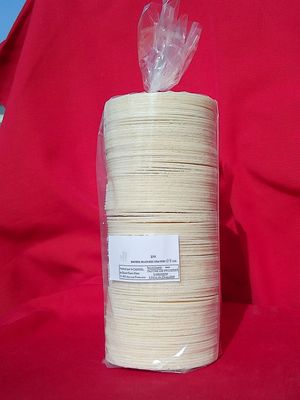 100 grandes hosties blanches gravées 8 cm