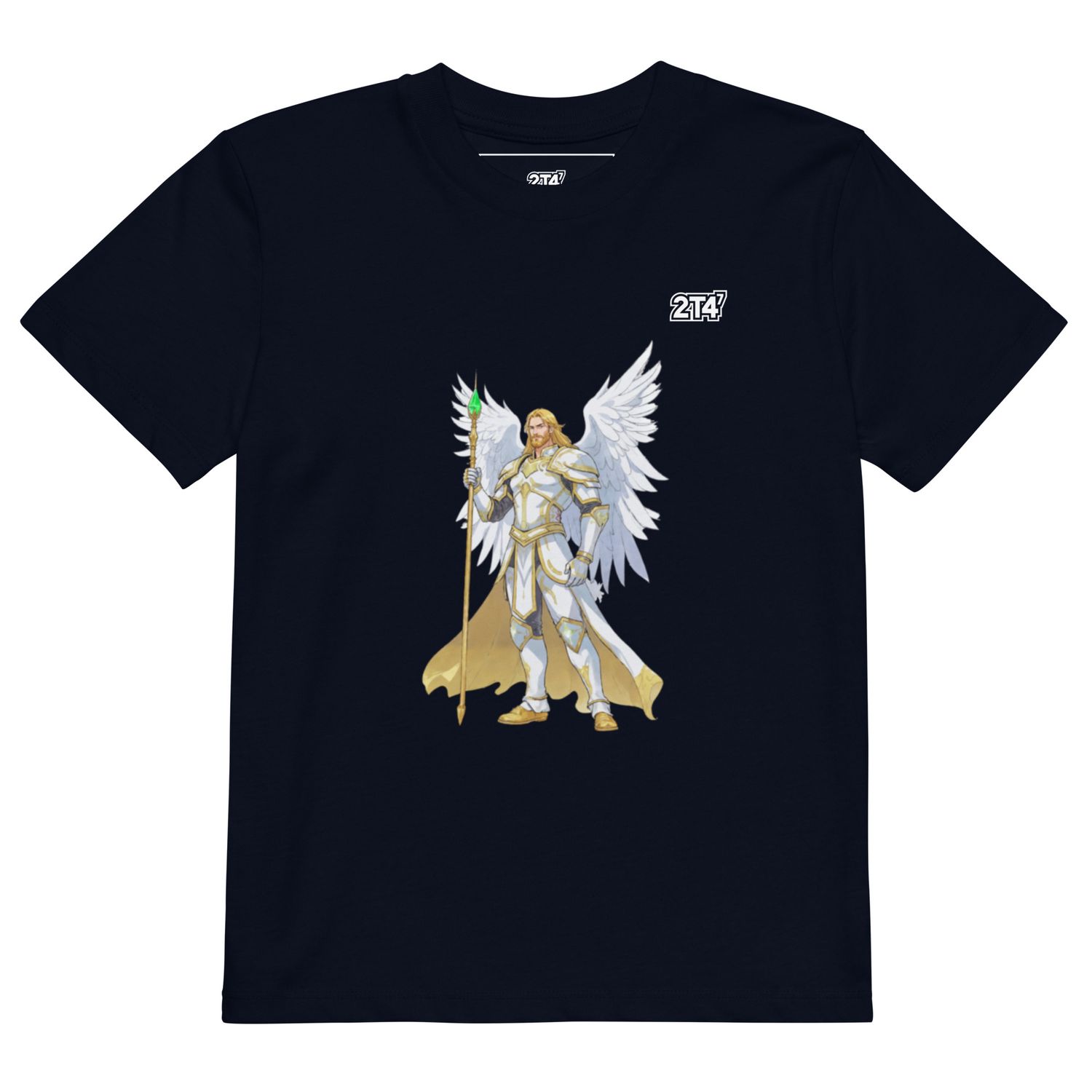 Camiseta infantil de algodón Arcángel Rafael
