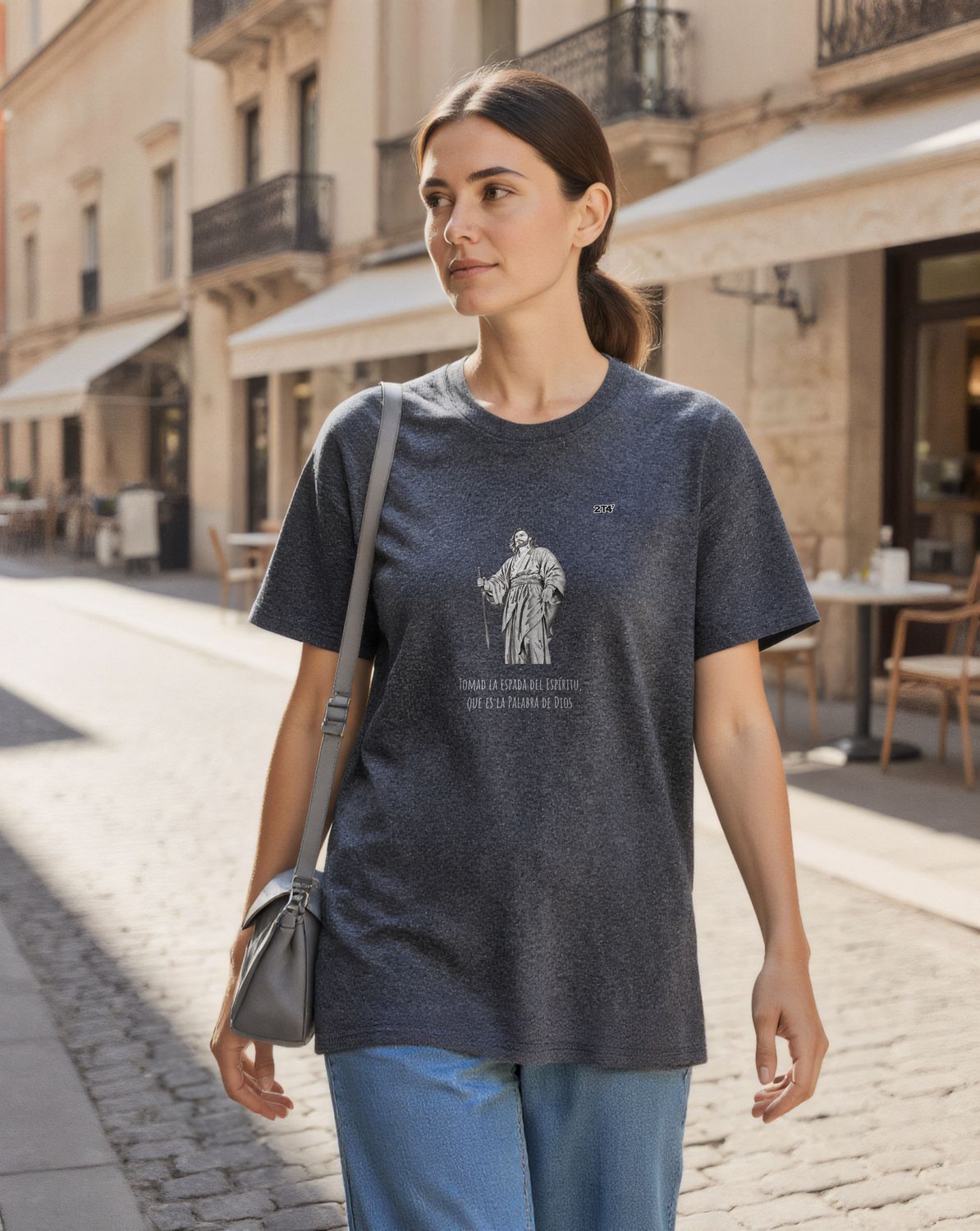 Camiseta unisex de algodón orgánico y reciclado San Pablo