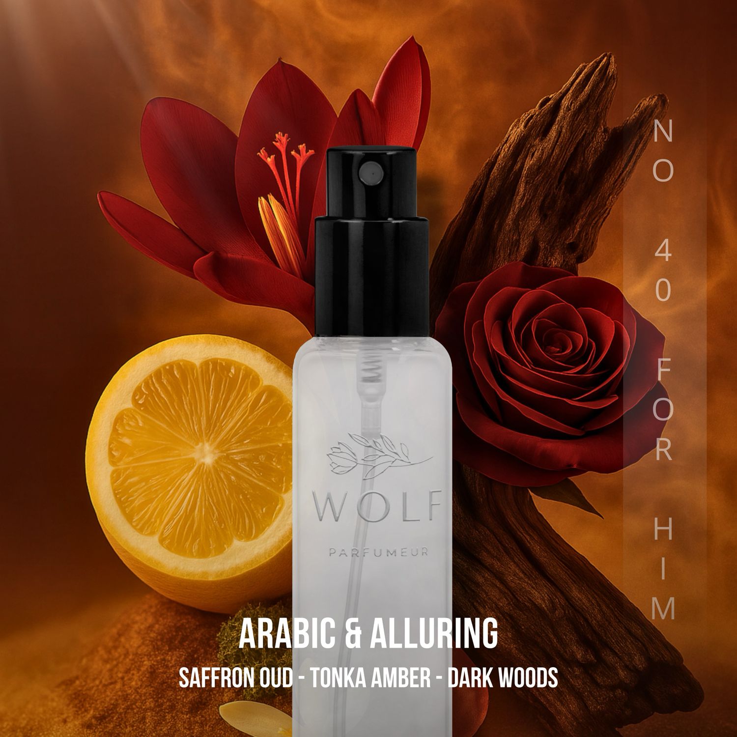 Wolf Parfumeur No 40 • Eau de Parfum For Him