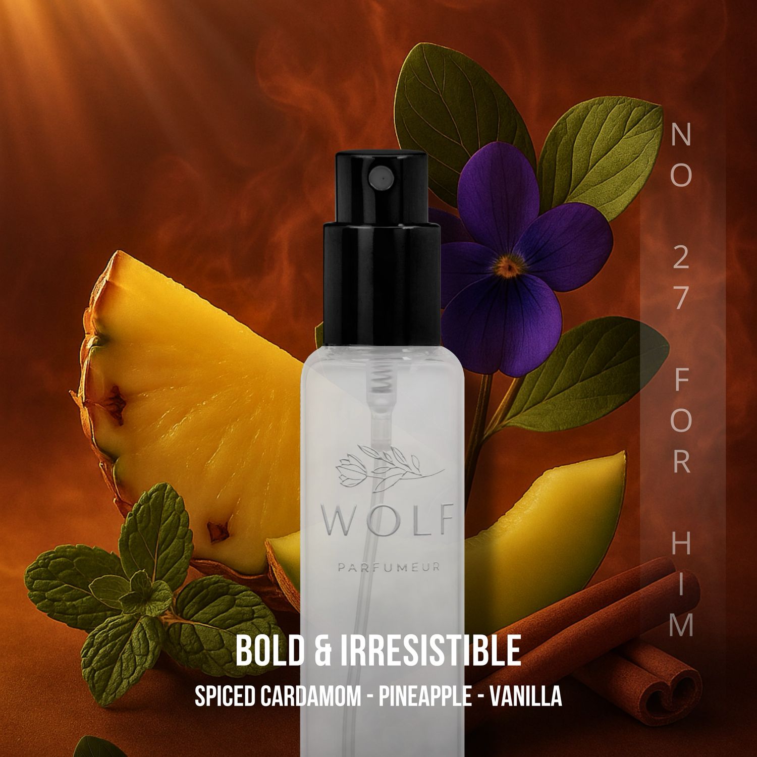 Wolf Parfumeur No 27 • Eau de Parfum For Him • 30ml