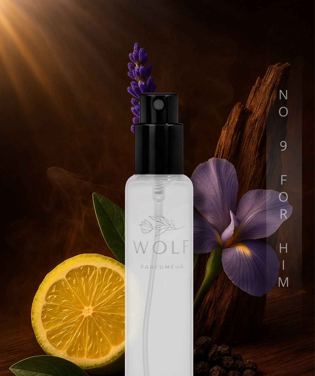 Wolf Parfumeur No 9 • Eau de Parfum For Him • 30ml