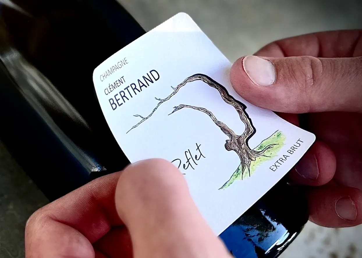 Champagne Cuvée Reflet, Clemens Bertrand
