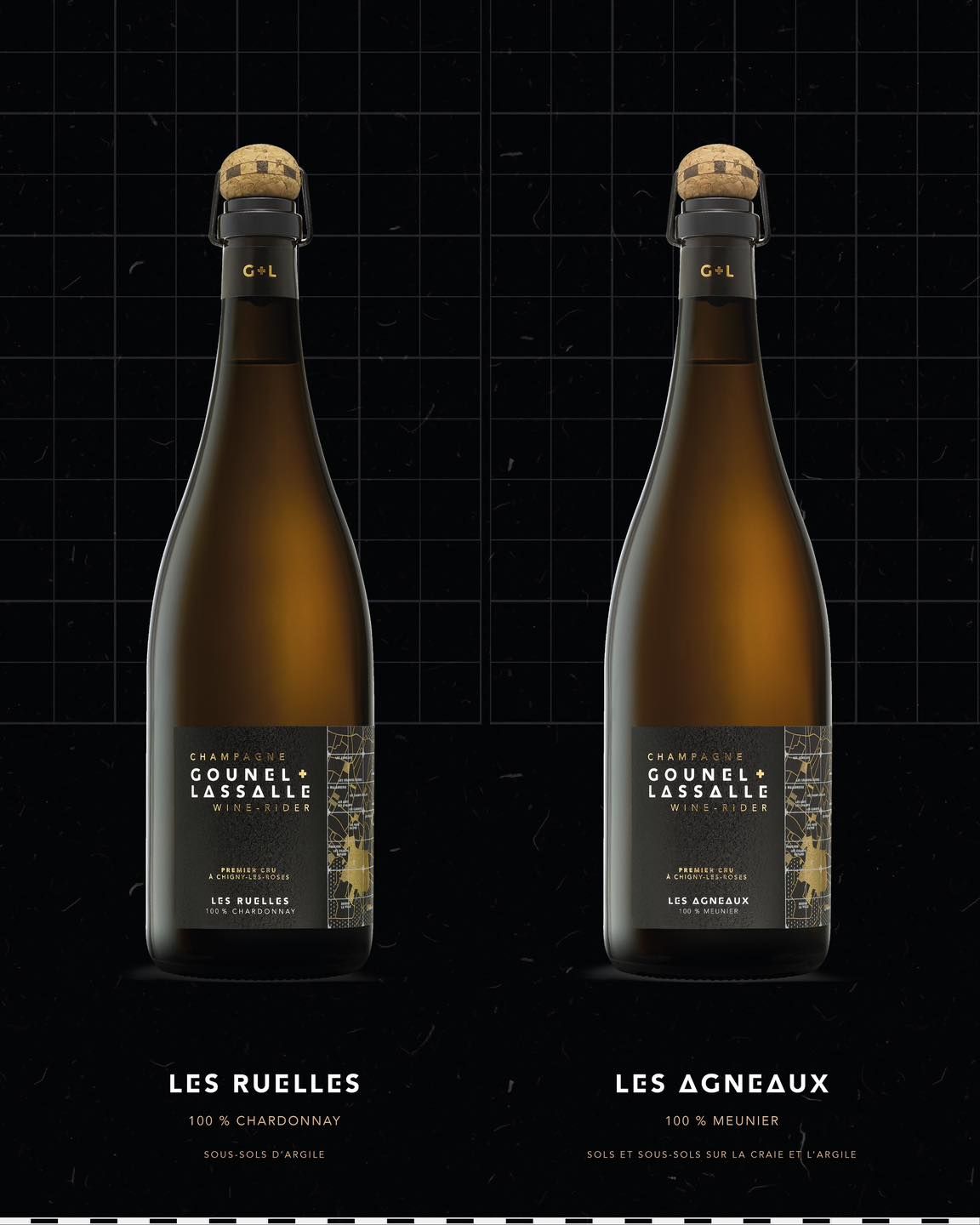 Champagne 1er Cru, Gounel Lassalle, Les Ruelles