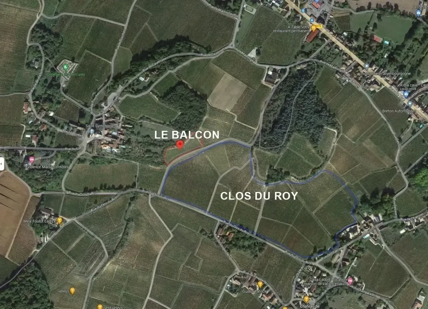 Mercurey, Le Balcon 2021, Domaine de la Luolle