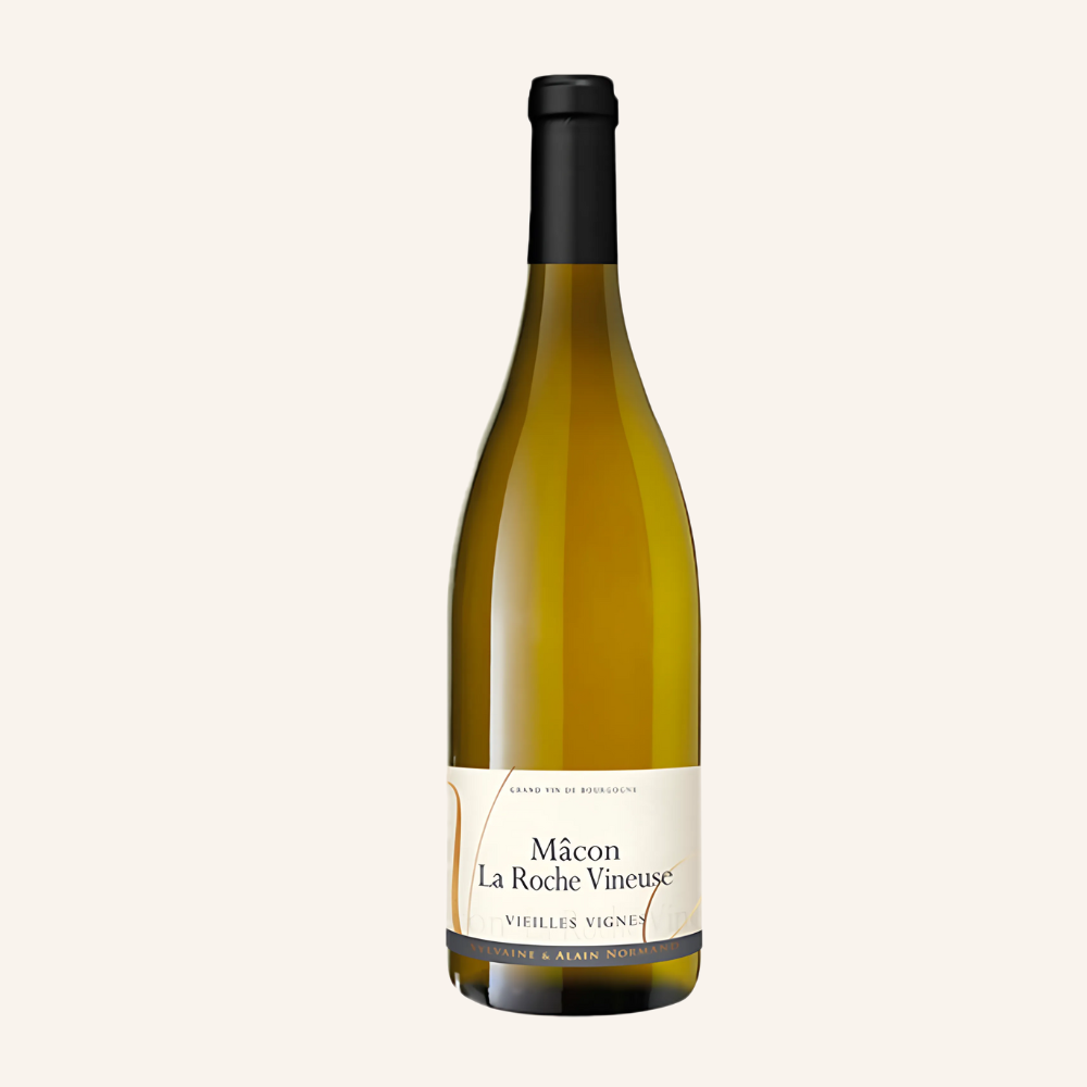 Bottle of Mâcon La Roche Vineuse Vieilles Vignes – Domaine Normand