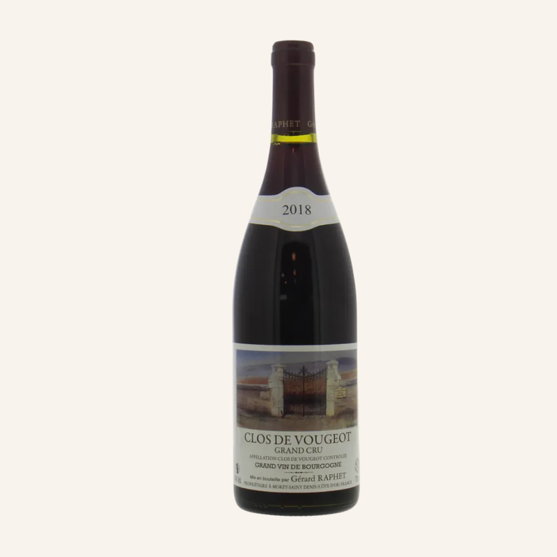Clos de Vougeot Grand Cru 2018, Gerard Raphet