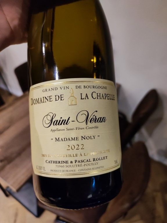 Saint-Véran, Madame Noly 2023, Domaine de la Chapelle