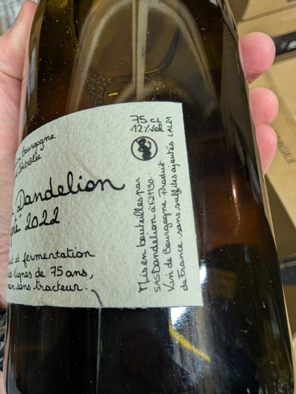 Bourgogne Aligoté 2022 Domaine Dandelion