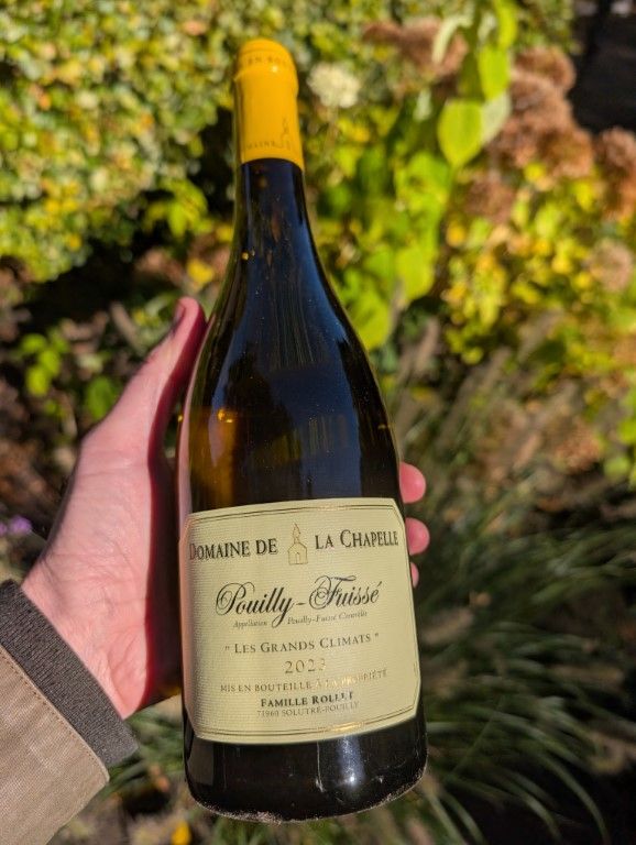 Pouilly-Fuissé, Les Grands Climats 2023, Domaine de la Chapelle