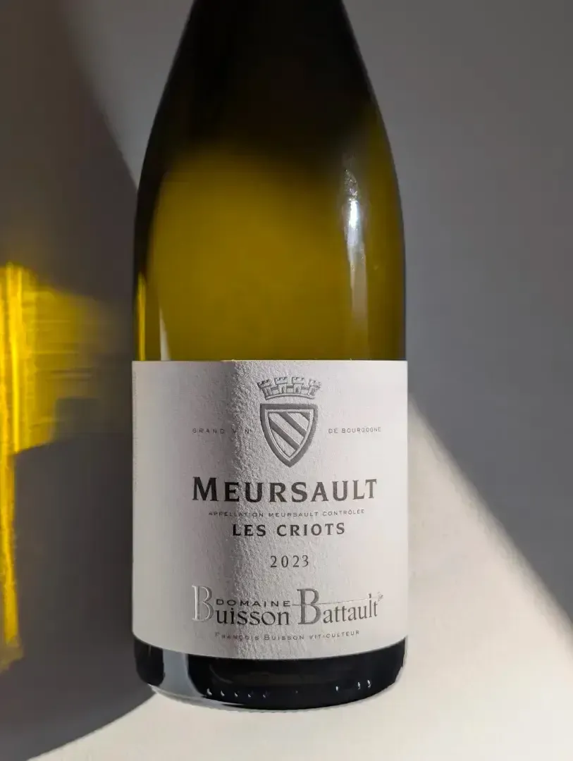 Meursault Criots 2023, Domaine Buisson Battault