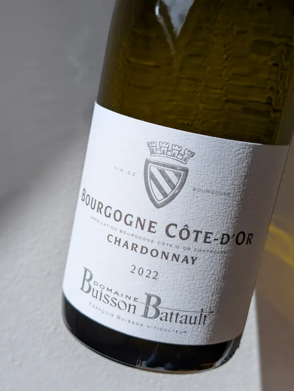 Bourgogne Chardonnay Côte d’Or 2022, Domaine Buisson Battault