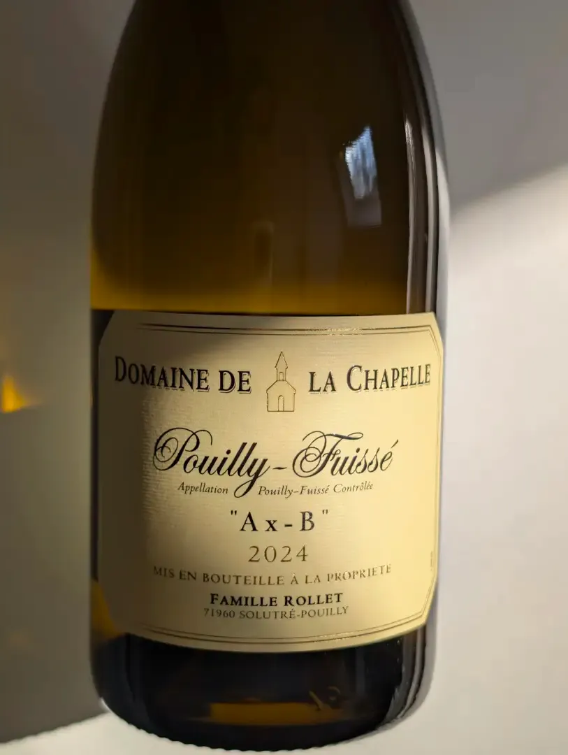 Pouilly-Fuissé, Ax-B 2024,  Domaine de la Chapelle