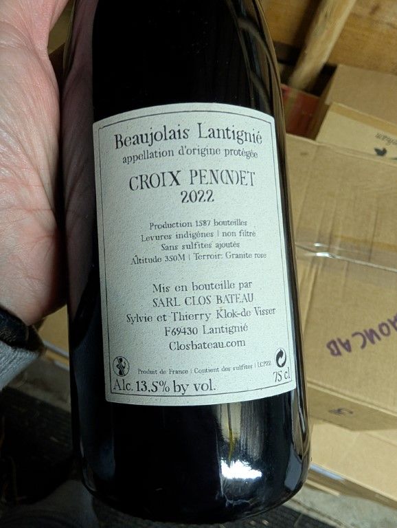 Croix Pennet 2022, Clos Bateau