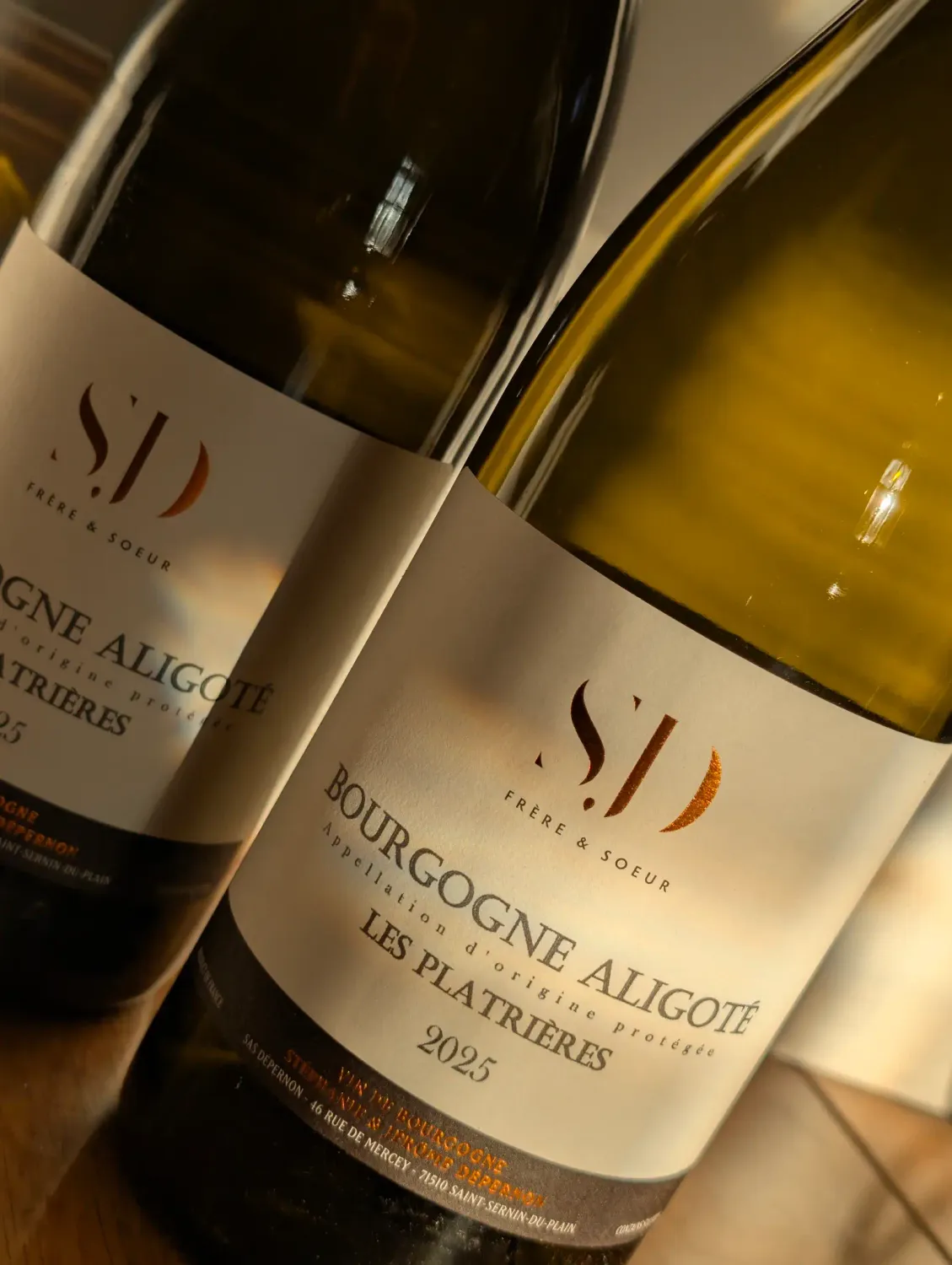 Bourgogne Aligoté Les Platrières 2025, Domaine Beauregard