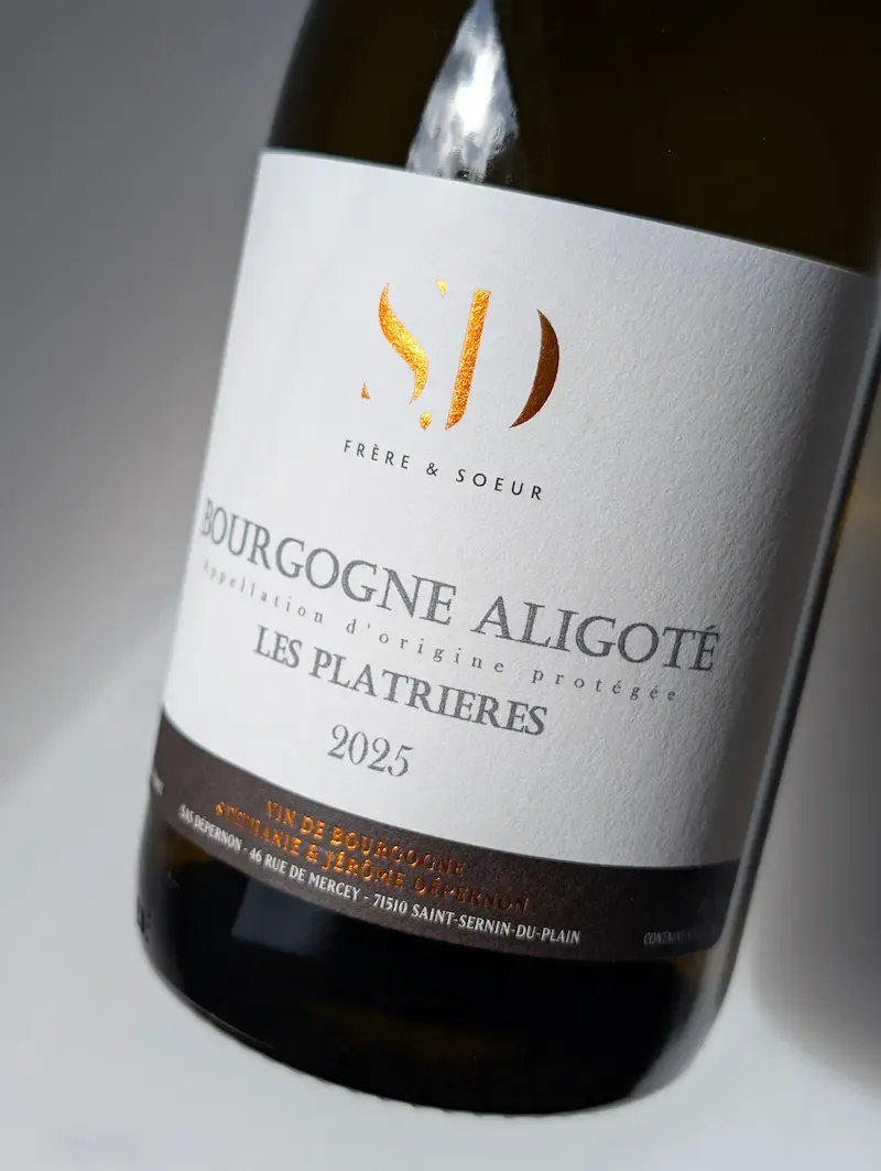 Bourgogne Aligoté, Les Platrières 2025, Domaine Beauregard
