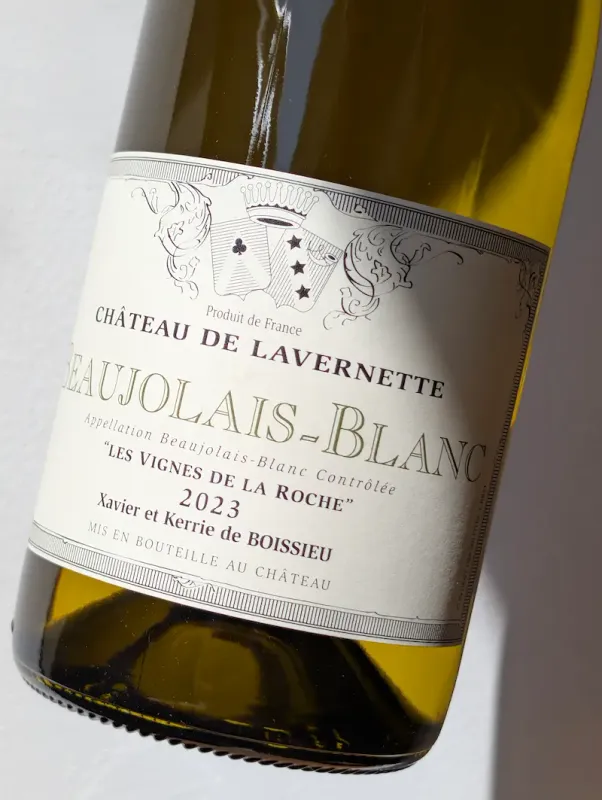 Beaujolais Blanc, Les Vignes de la Roche 2023, Château de Lavernette