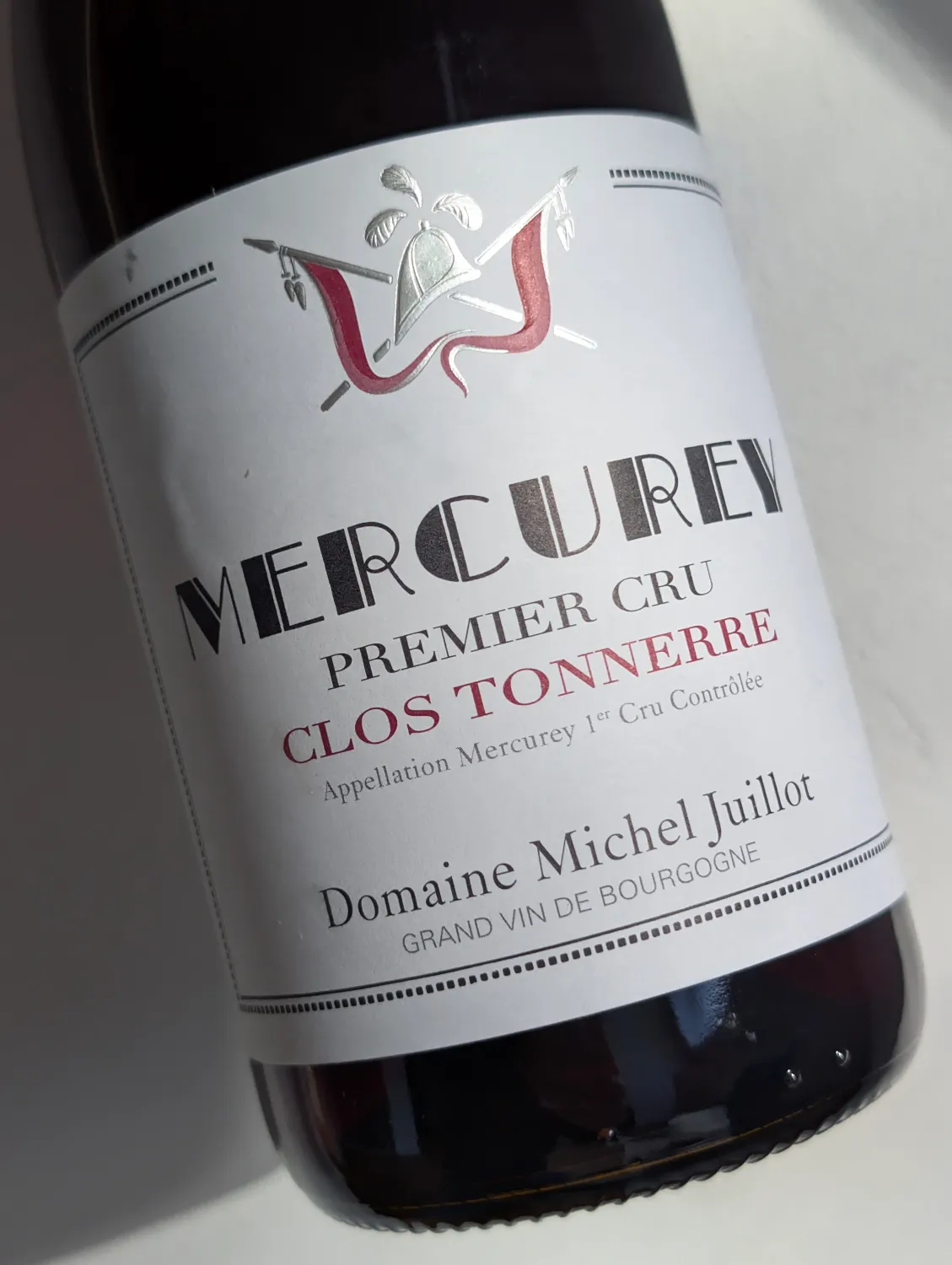 Mercurey Rouge 1er Cru, Clos Tonnerre 2024 Rouge, Domaine Michel Juillot