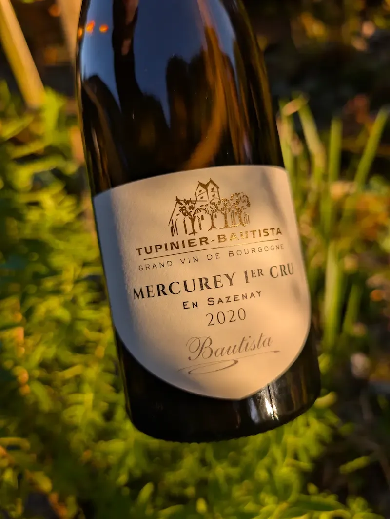 Mercurey En Sazenay 1er Cru Blanc 2020 Tupinier-Bautista