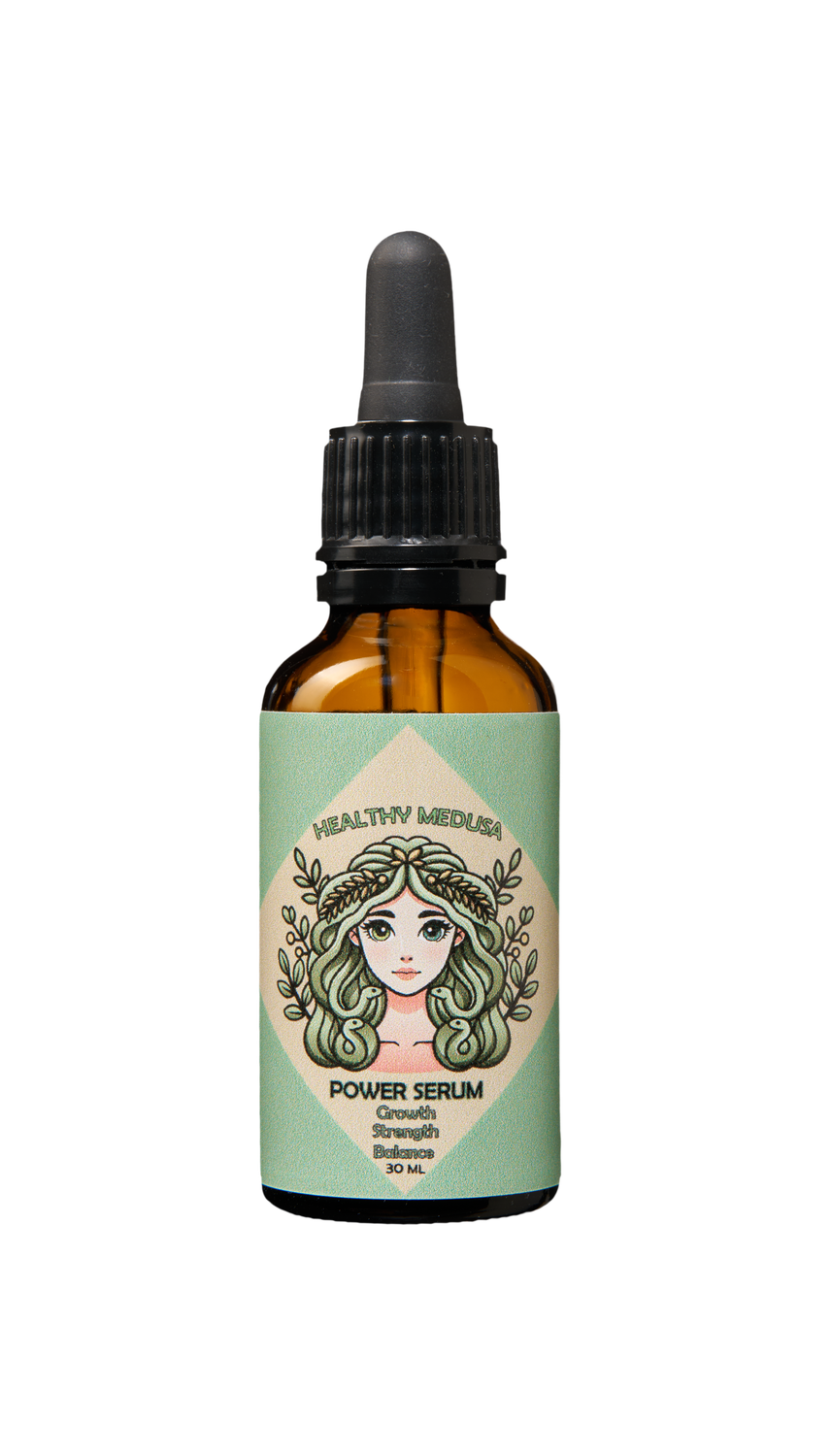 Power Serum 30 ml – Natuurlijke Olie voor Haar- &amp; Baardgroei