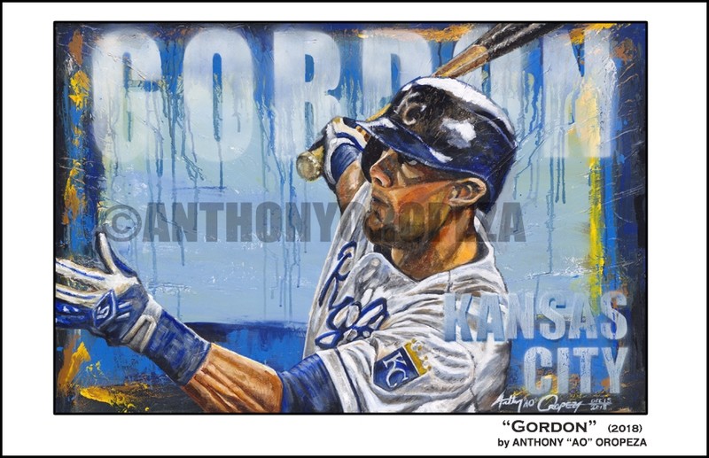 "Gordon" by AO - 11x17 Print