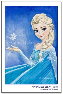 Elsa by AO - 11 x 17 Limited Edition of 10