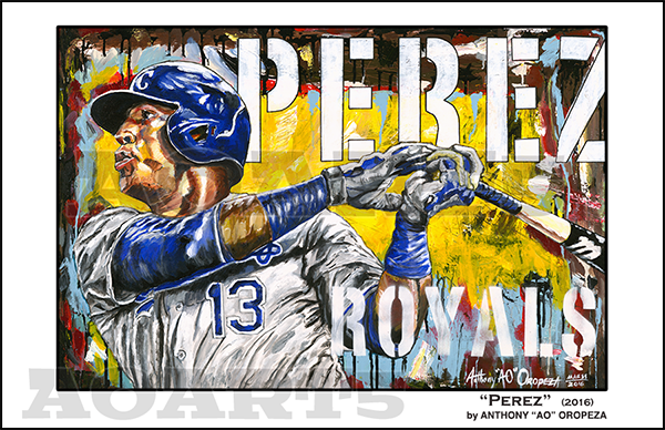 "Perez" by AO - 11" x 17" Print