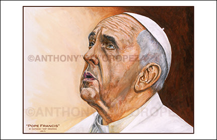 "Pope Francis" by AO - 11x17 Print