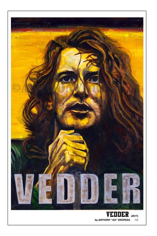 "Vedder" by AO (Pearl Jam - Eddie Vedder)