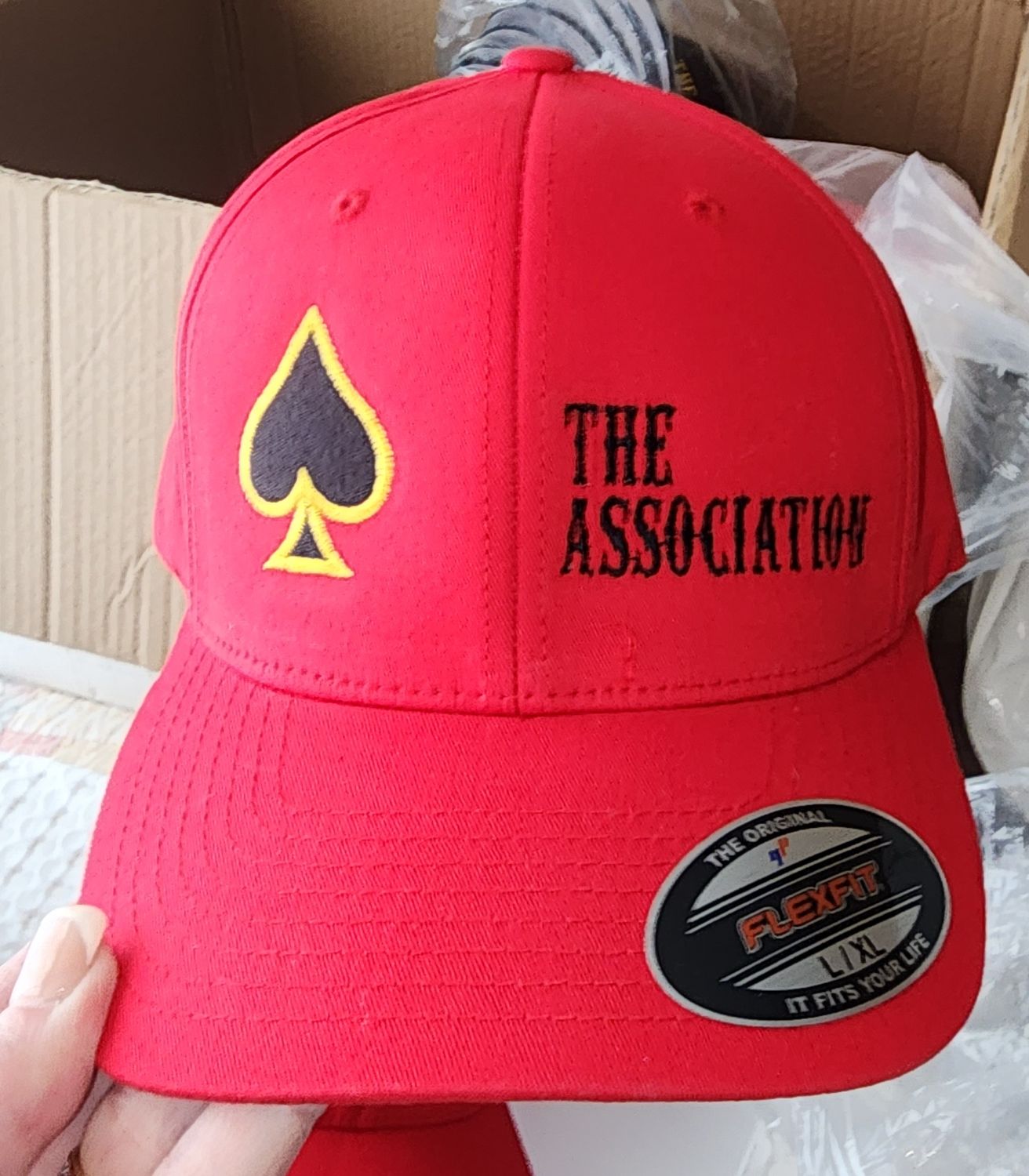 Hat - The Assoc. Red L/XL