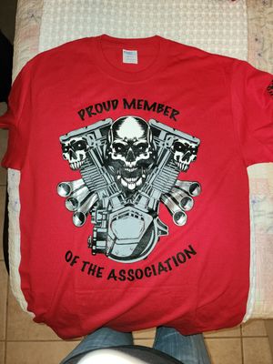 PM SS Red (Black lettering) Medium