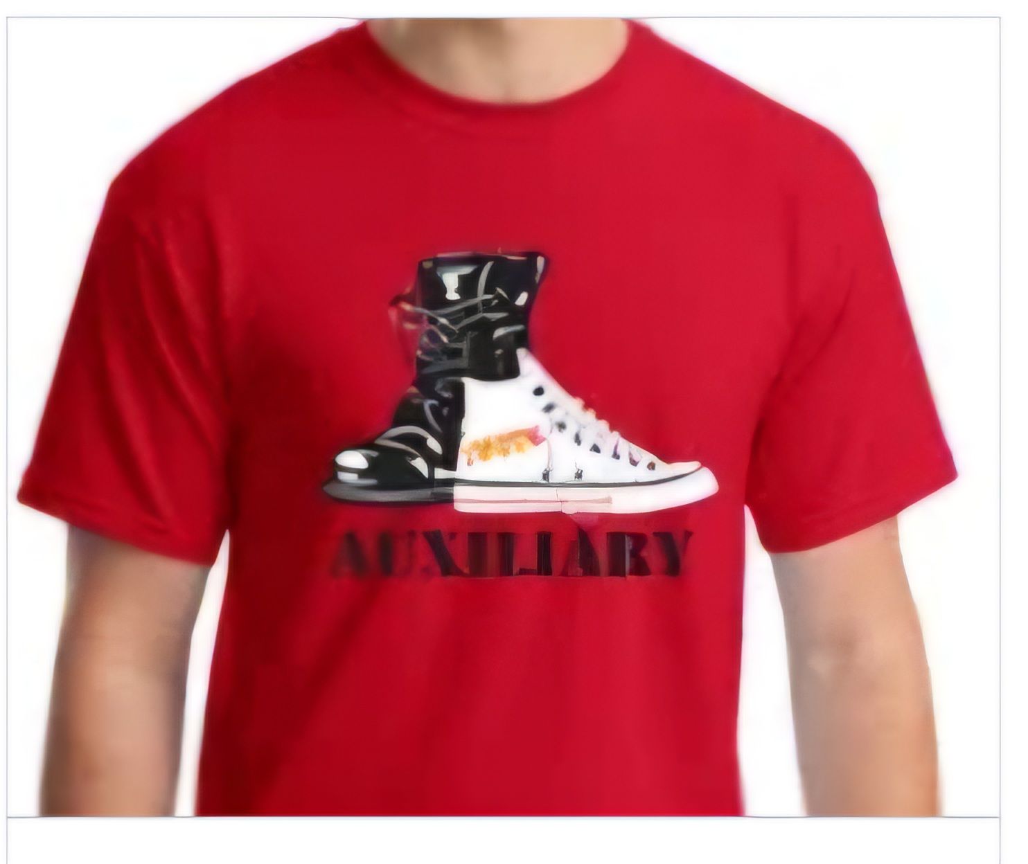 AUX - Boots &amp; Chucks SS Red 3XL