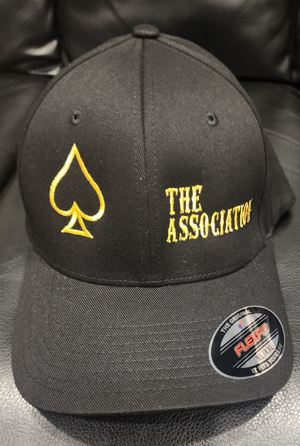 Hat w/Road Name -The Assoc Black L/XL