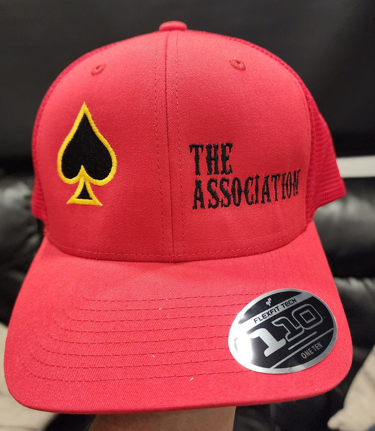 Hat w/Road Name- The Assoc Red Snapback