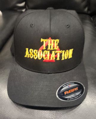 Hat w/Road Name- New The Assoc Black XL/XXL