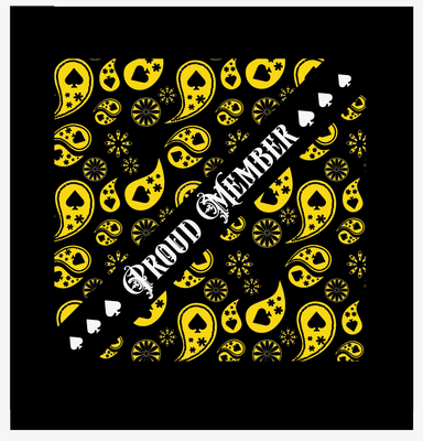 Bandana - Proud Member White