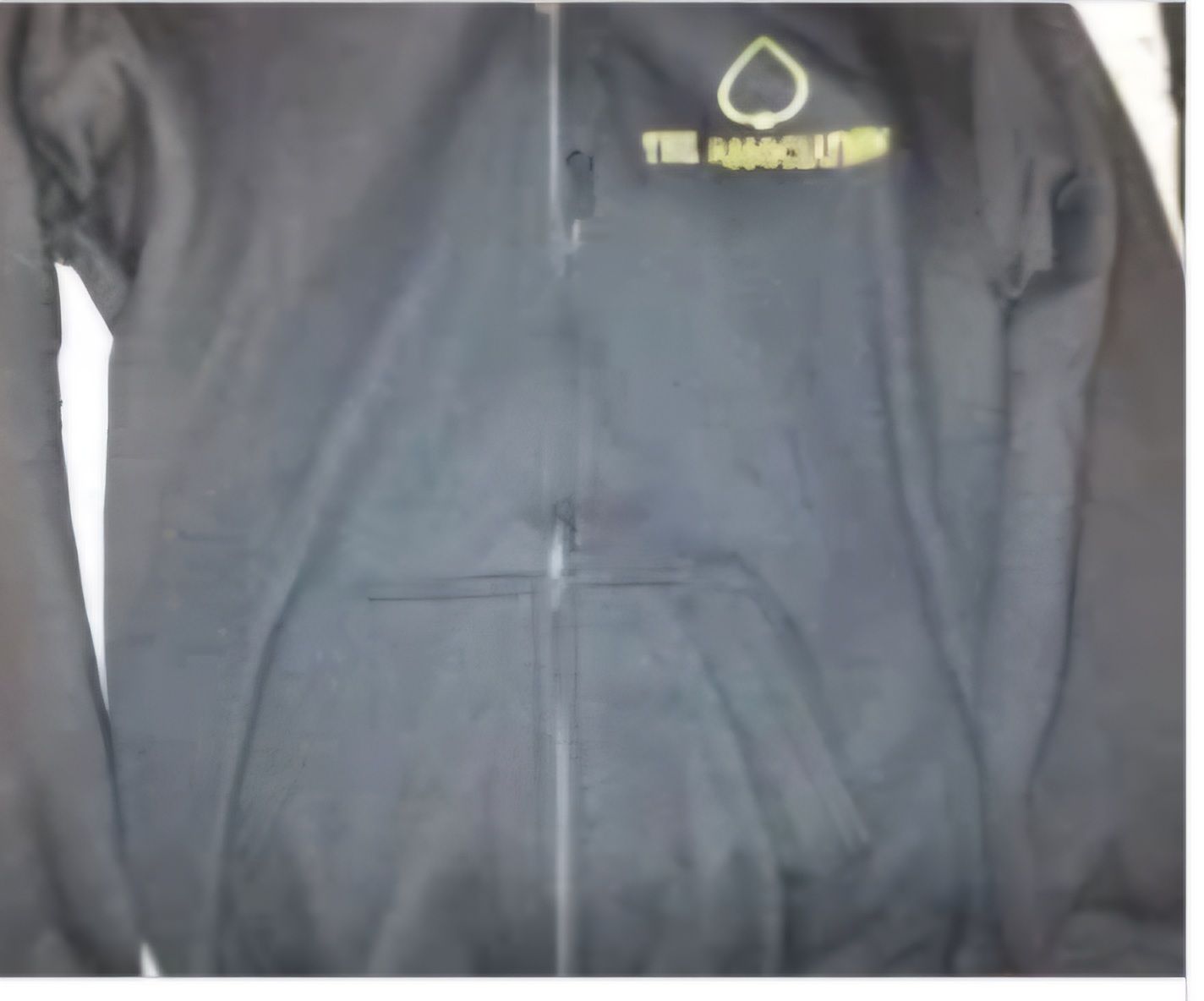 Hoodies - The Assoc Zip Up Black Small