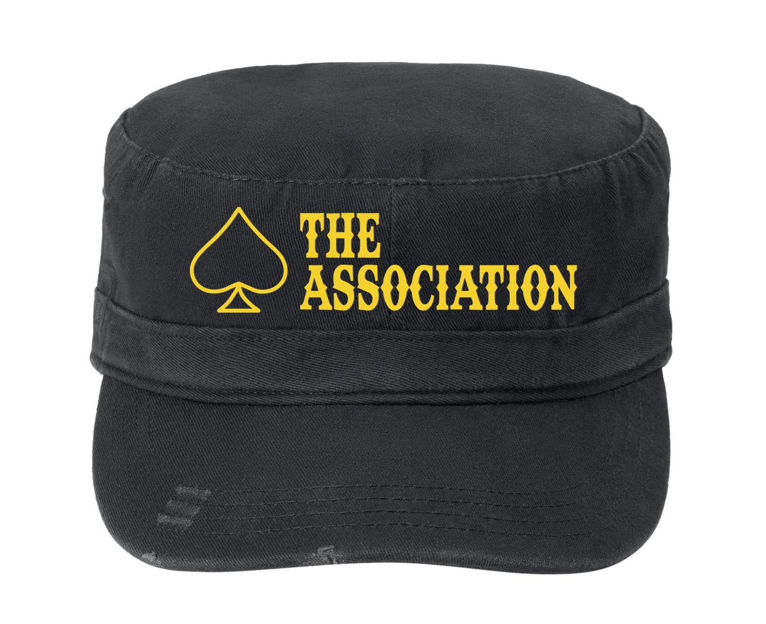 Hats w/Road Name- Patrol cap (GOLD)