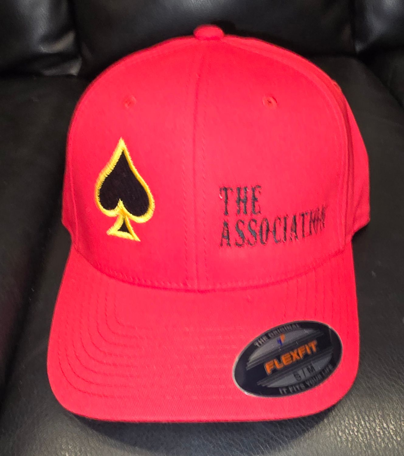 Hat w/Road Name -The Assoc Red S/M
