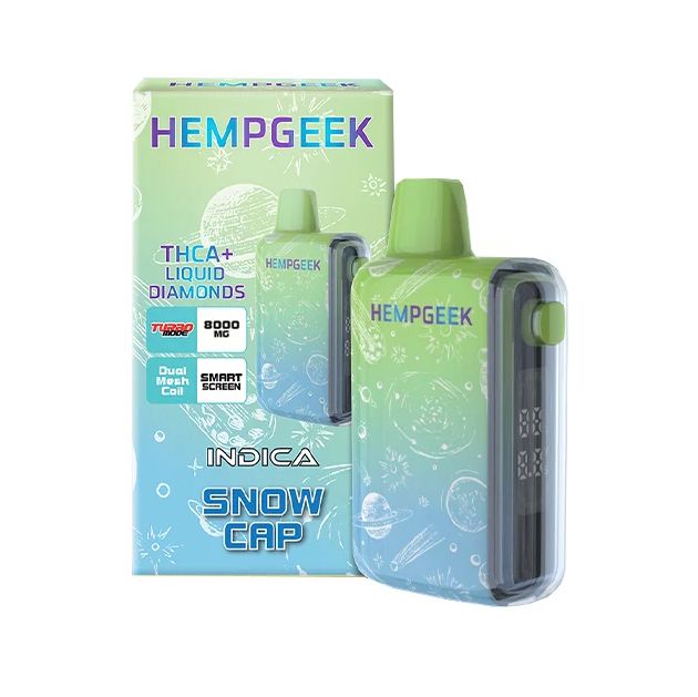 Hemp Geek 8G, Flavor: SnowCap (INDICA)