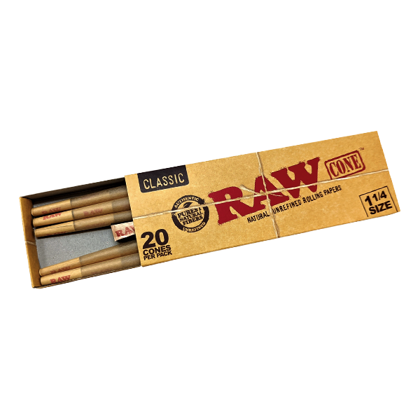 Raw Cones 20 Pk