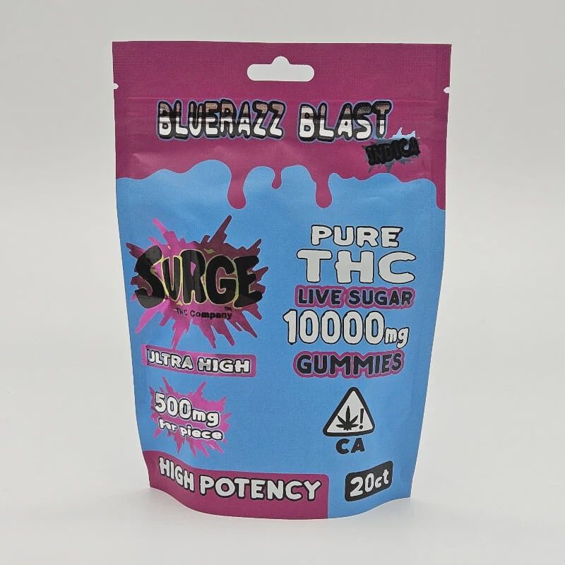SURGE THC | ULTRA HIGH THC-A GUMMIES | 10,000MG