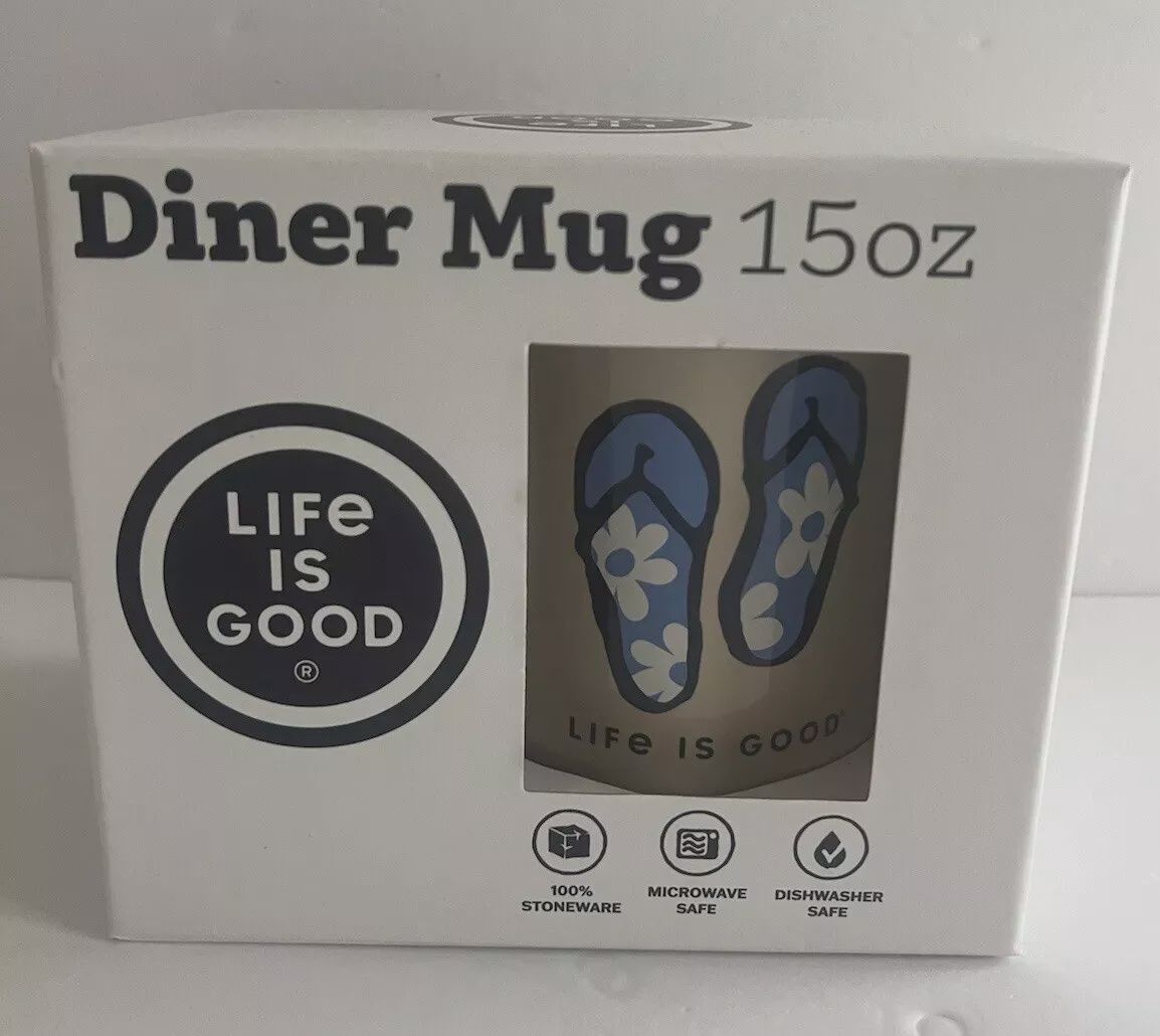 Diner Mug 15OZ, style: Flip Flop