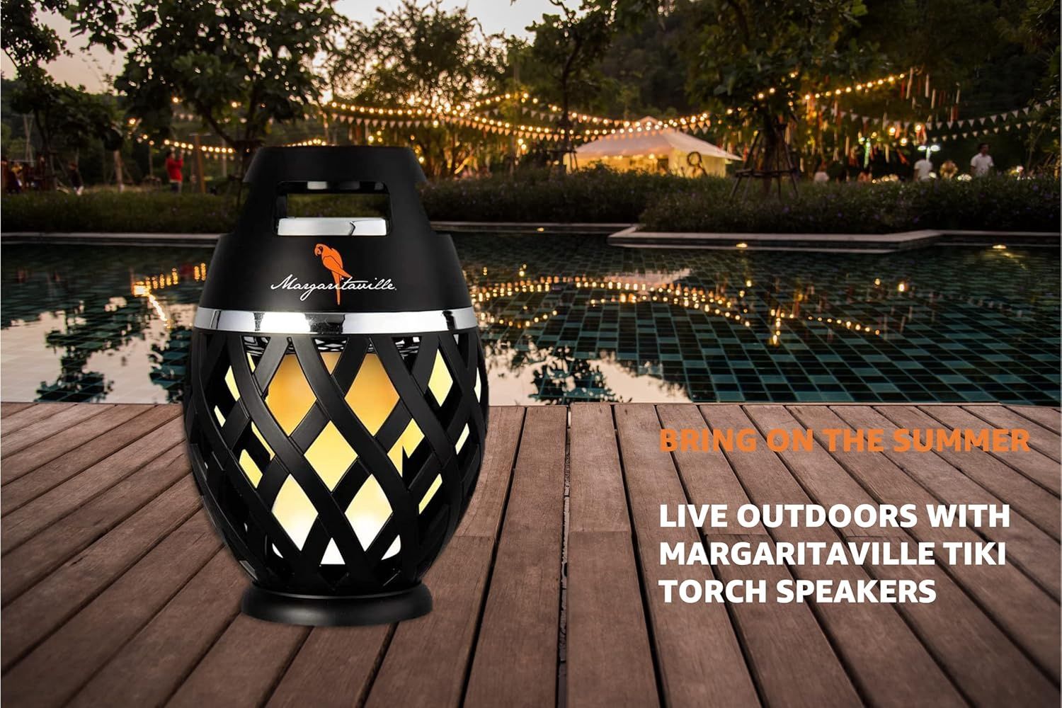 Tiki Torch Wireless Speaker